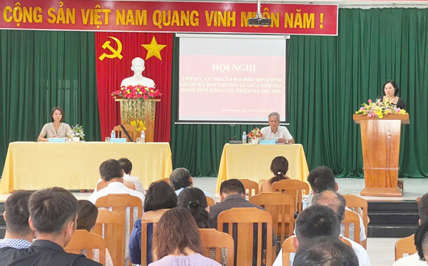 Tổ Đại biểu số 02 HĐND tỉnh khóa VIII tiếp xúc cử tri tại các xã, phường: Xuân Phú, Xuân Yên và Xuân Đài, thị xã Sông Cầu trước Kỳ họp giữa năm 2025 HĐND tỉnh khóa VIII.