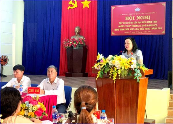 Tổ đại biểu số 06 HĐND tỉnh hoàn thành tiếp xúc cử tri trước Kỳ họp thường lệ giữa năm 2025, HĐND tỉnh