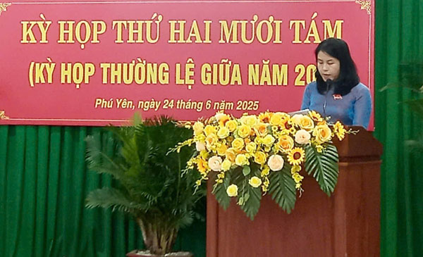Ban Văn hóa - xã hội HĐND tỉnh báo cáo kết quả thẩm tra trình Kỳ họp thường lệ giữa năm 2025.