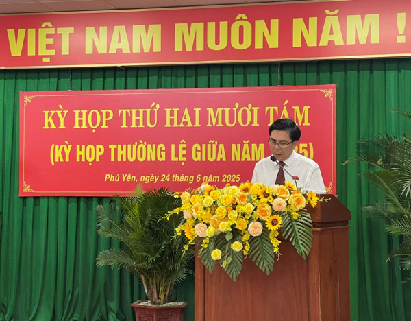 Ban Pháp chế HĐND tỉnh báo cáo kết quả thẩm tra trình Kỳ họp thường lệ giữa năm 2025 HĐND tỉnh khóa VIII, nhiệm kỳ 2021 - 2026