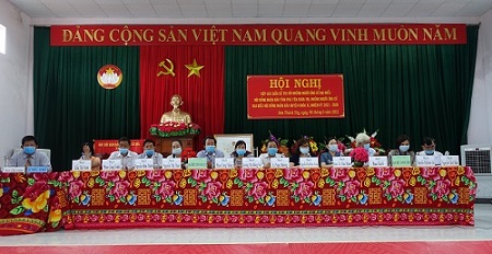 Tây Hòa: Tổ chức tiếp xúc cử tri vận động bầu cử đại biểu HĐND tỉnh và HĐND huyện